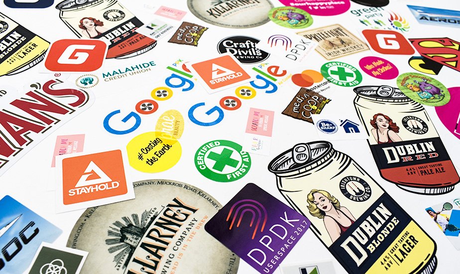 Rotation due stickers