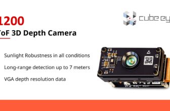 ToF 3D Depth Camera for Long-Range Industrial Vision | Cube-eye